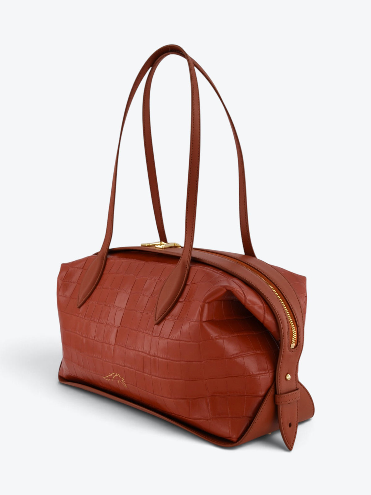 Borsa Row Black Croco