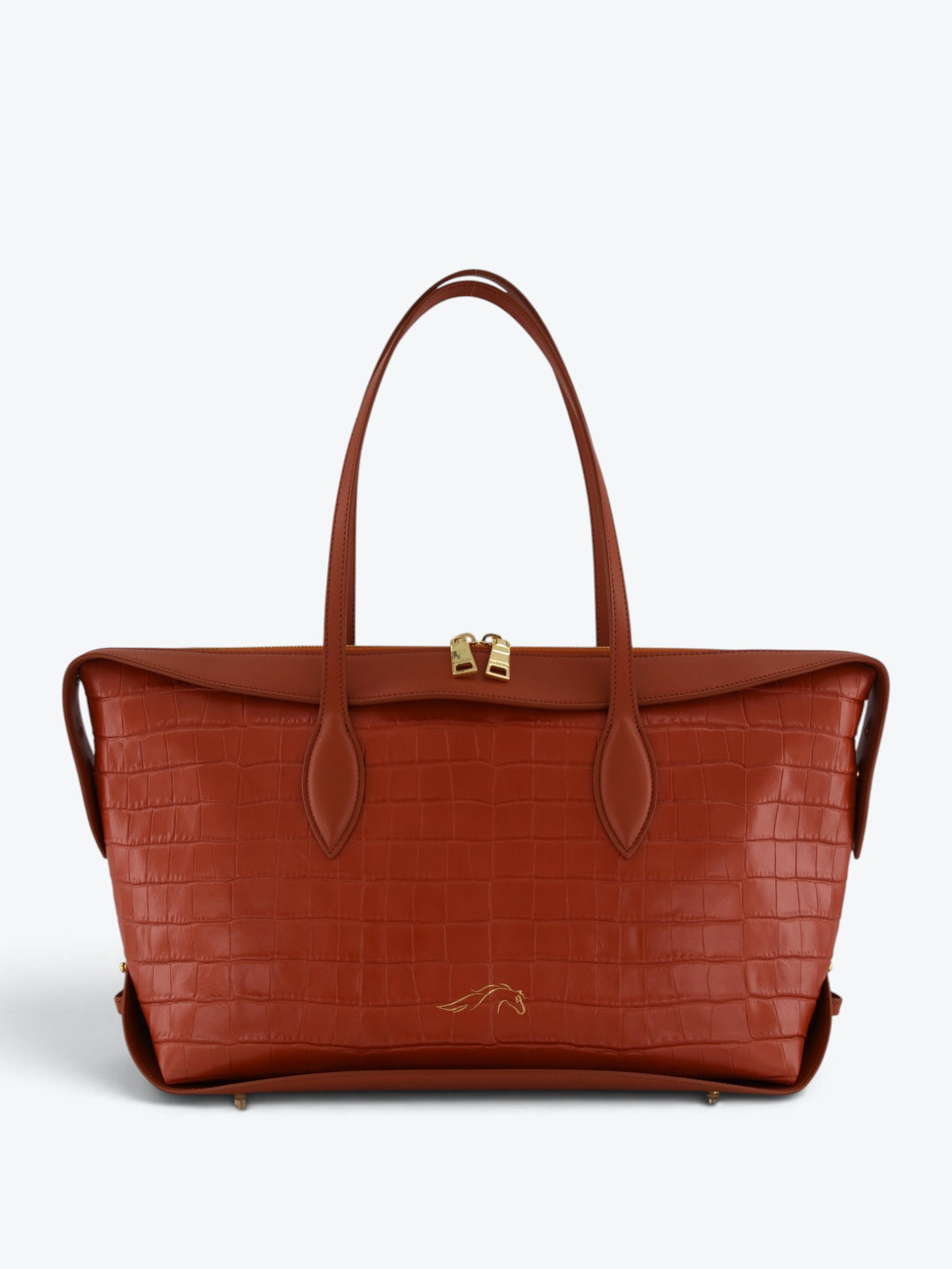 Borsa Row Black Croco