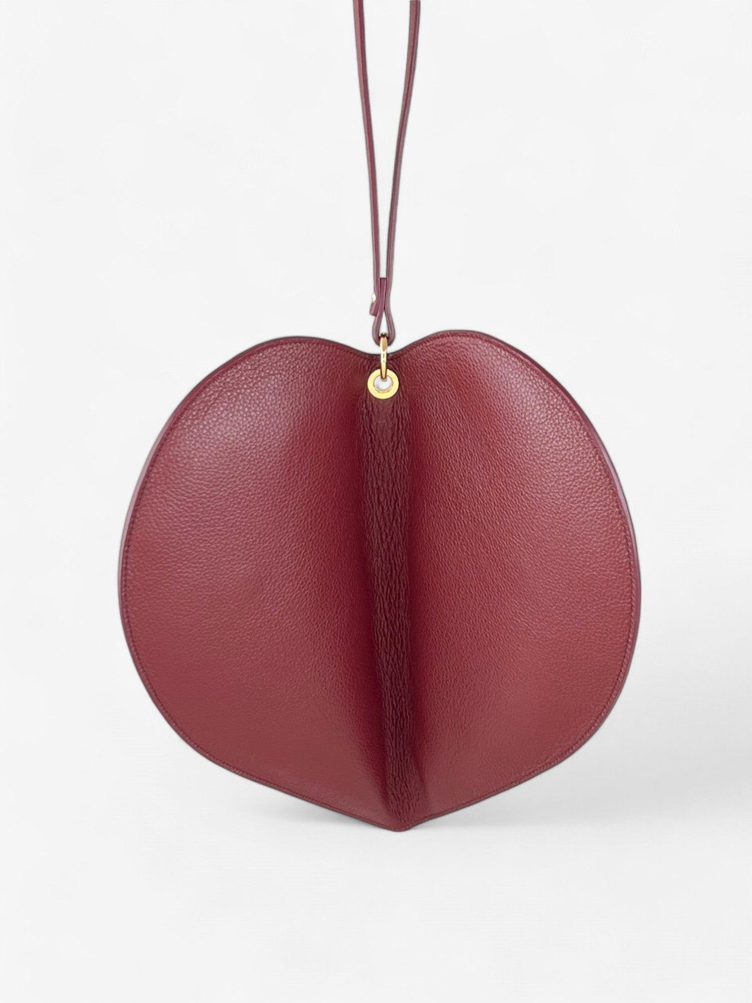 Heart Bordeaux Clutch