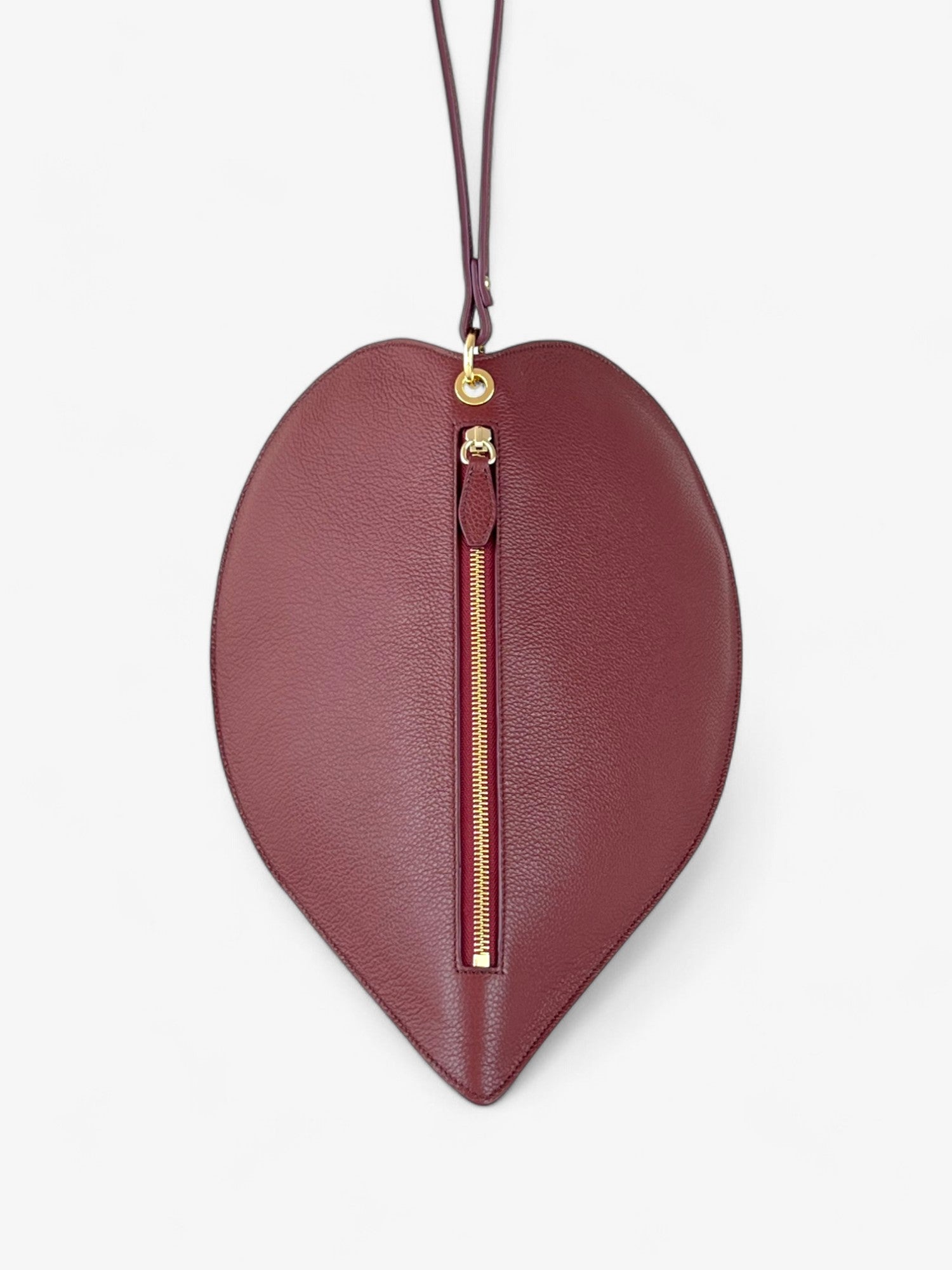 Heart Bordeaux Clutch