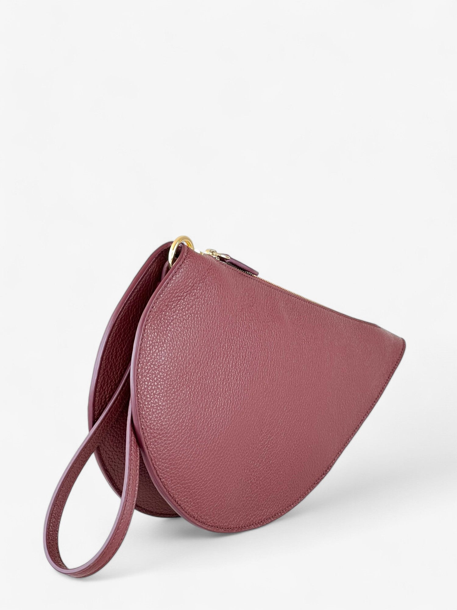 Heart Bordeaux Clutch