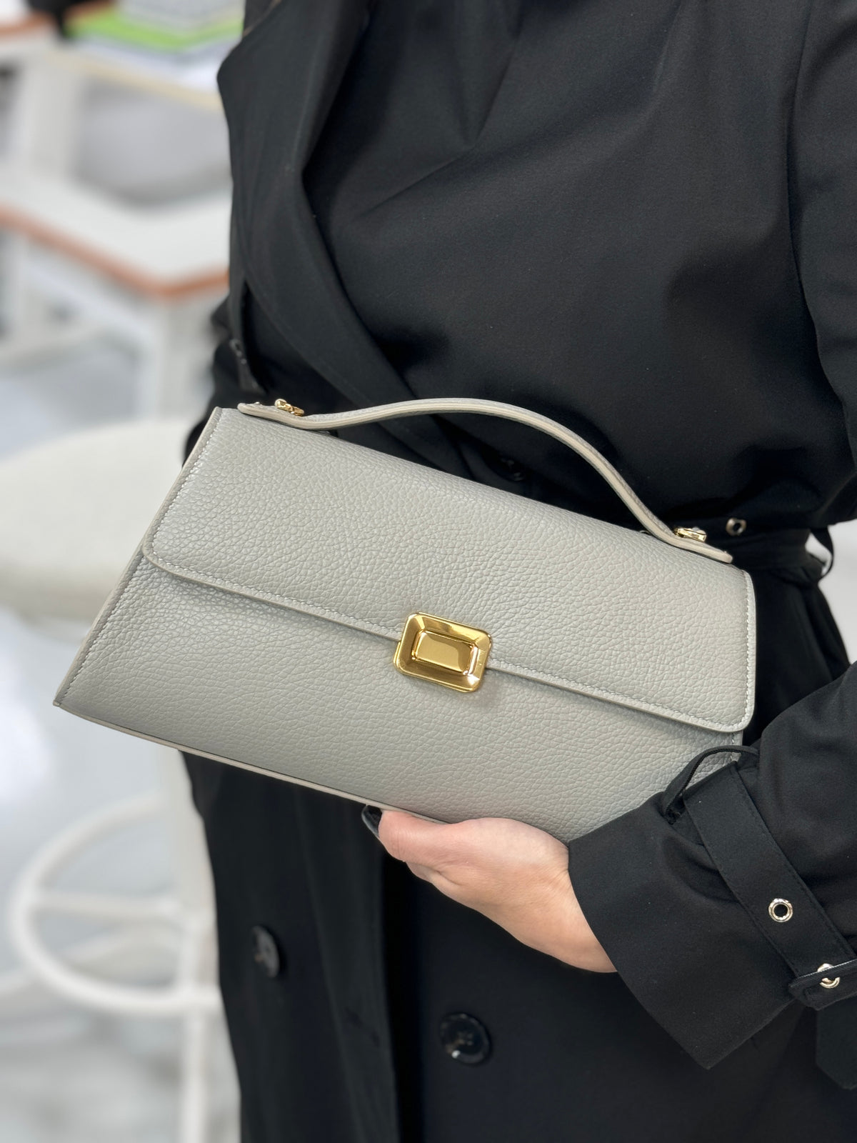 Caresta Bags - Theodora M Bag Grey